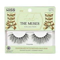 KISS Lash Couture The Muses Collection False Eyelashes 16 mm, Reusable Strip Lashes, 1 Pair..
