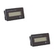 thumbnail image 2 of Sidaley Battery Meter White Light Vehicles Components Tester Auto Indicator Capacity Part Supply Power Module Accuracy Volt Gauge Luz blanca 2piezas, 2 of 6