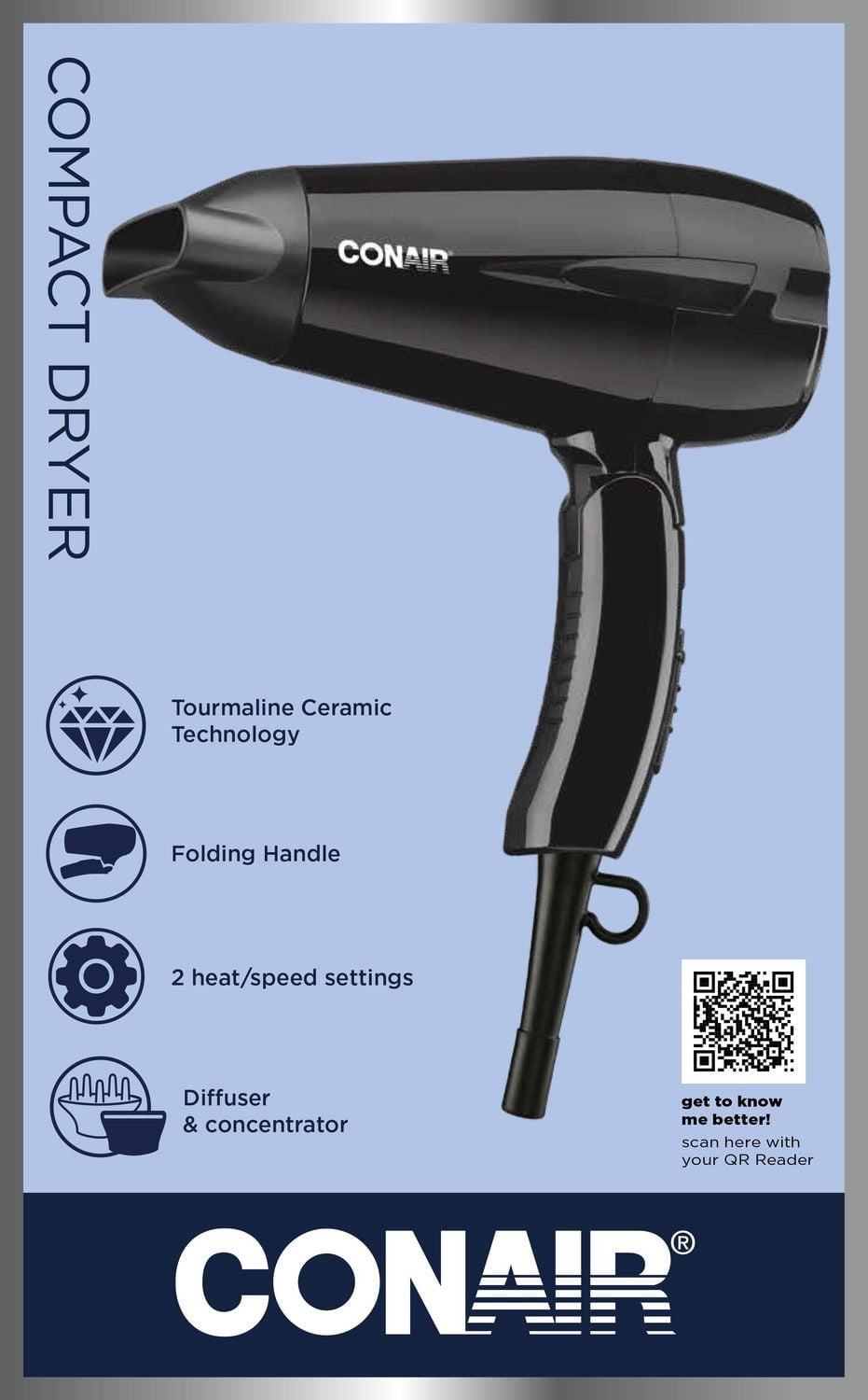Conair Compact Dryer, Hair Dryer