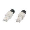 thumbnail image 2 of CAT.6 Connecteurs Sans Outil Bouchons de Terminaison Champ Ethernet Blindé Sans Frottement, 2 of 9