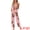 Pink, variant on DARING DIVA Women's Leopard Satin Silky Soft V Neck Spaghetti Pants Pajama Set M Champagne