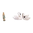 thumbnail image 1 of Estatua Decorativa De La Virgen María Con Forma De Cisne, Figura De Resina, Escultura De La Virgen María Lutera, Ideal Para Exhibir En La Oficina, El Coche, El Dormitorio O La Sala De Estar., 1 of 8