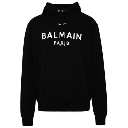 

BALMAIN Felpa In Cotone Nera
