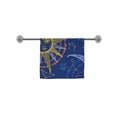 thumbnail image 2 of MKHERT Sun Moon and Zodiac Seamless Composition Bath Towel Shower Towel Wash Cloth Face Towels 16x28 inches, 2 of 3