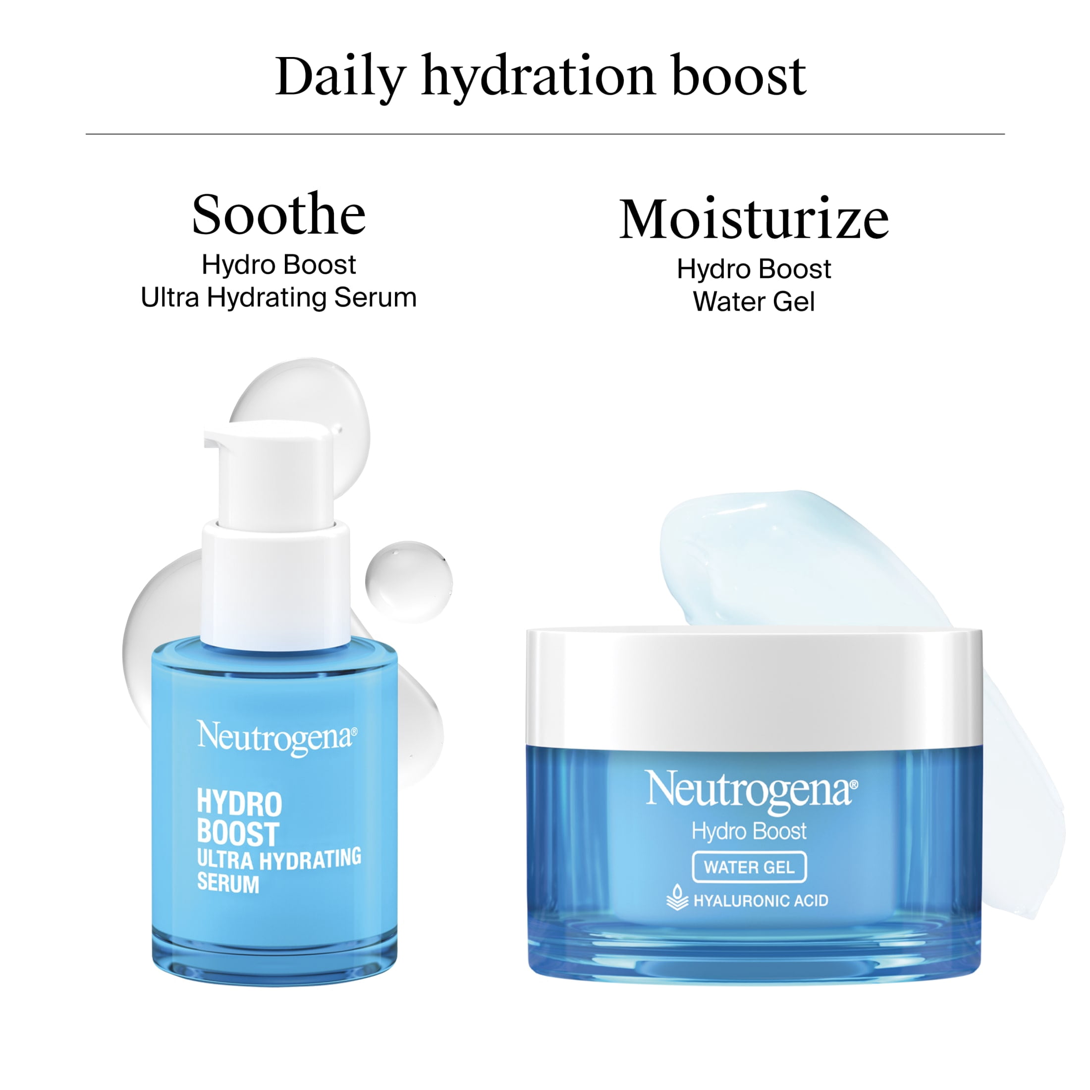 Neutrogena Hydro Boost Ultra Hydrating Face Serum with Hyaluronic Acid, 1 oz