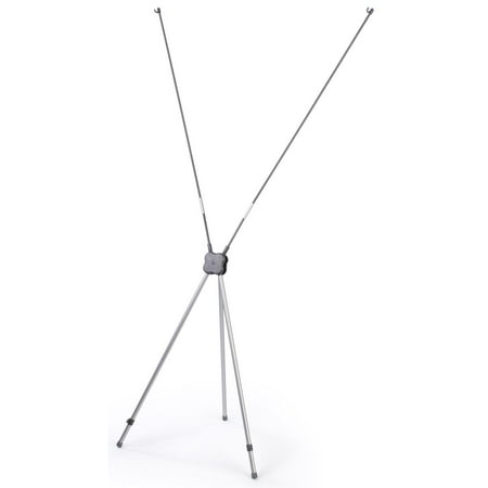 Pole 4 Leg 2 Hook - Portable X Banner Stand with Hooks for Grommets, Adjustable - Graphics NOT Included (XBNRSTS2)