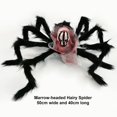 thumbnail image 2 of Araña De Peluche De 75Cm, Accesorio De Decoración De Halloween, Simulación De Esqueleto, Gran Araña, Fantasma, Festival, Accesorios De Terror matsuzay HA046296-01, 2 of 6