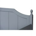 thumbnail image 7 of Baxton Studio Millie Cottage Farmhouse Finished Wood Twin Size Daybed with Trundle Grey, 7 of 7