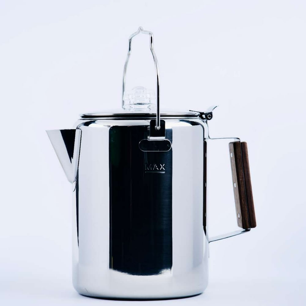 Ozark Trail 12Cup Stainless Steel Percolator Coffee Pot