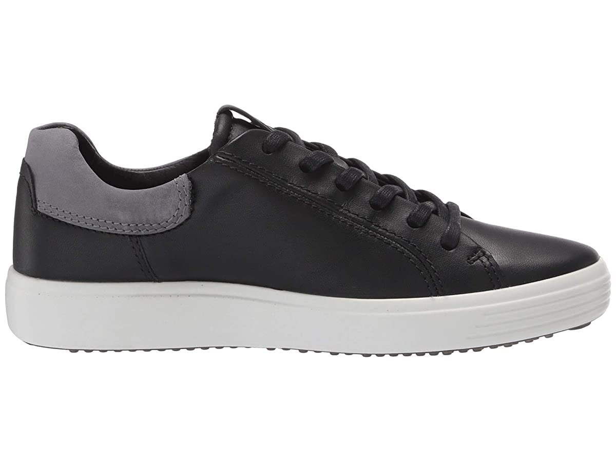 ecco mens soft 7 sneaker black