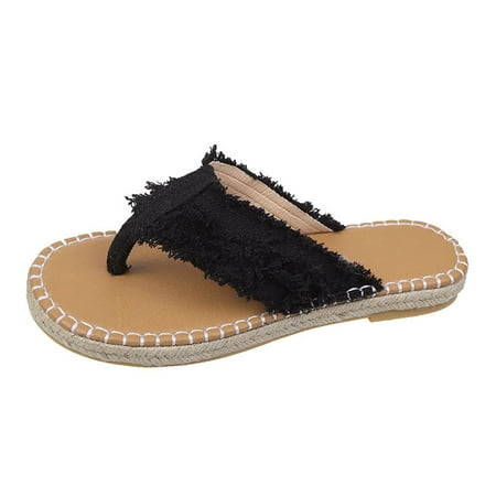 

crtigd Christmas Slippers Men And Women Women Flat Home Slipper Sandals Flip-Flops Breathable Beach Shoes Shoes Flowers Women s slipper