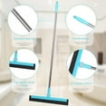 thumbnail image 4 of Floor Squeegee With 180 Degree Adjustable 35.4Inch Long Handle For Washing And Drying Tile Glass Marble And Wood Surfaces, 4 of 8