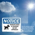thumbnail image 6 of (2 Pack) Working Dogs In Training Do Sign, 6 of 7