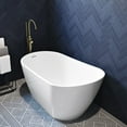 thumbnail image 4 of Sublime 60" Single Slipper Freestanding Bathtub, 4 of 10
