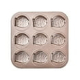 thumbnail image 1 of Non Stick Coating 9-piece Cake Cake Baking Pan Household DIY Baking, 1 of 4
