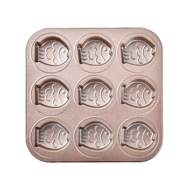 Non Stick Coating 9-piece Cake Cake Baking Pan Household DIY Baking