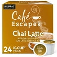 thumbnail image 2 of (4 pack) Café Escapes Chai Latte K-Cup Pods, 24 Count for Keurig Brewers, 2 of 12