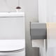 thumbnail image 5 of Soporte para toallas de papel montado en la pared | Cubierta magnética para instalación sin taladro | Organizador de plástico para baño, cocina, autocaravana | Azul, Gris, Blanco, Amarillo, 5 of 7