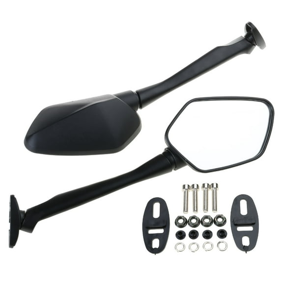 For CBR300R Motorcycle Rear View Mirror Hadle Bar Reversing Reflector Mirrors 2x