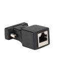 thumbnail image 3 of Conector adaptador DB9 hembra a RJ45 analógico 720 1080I 1080P de aleación gruesa, 2 uds., 3 of 5