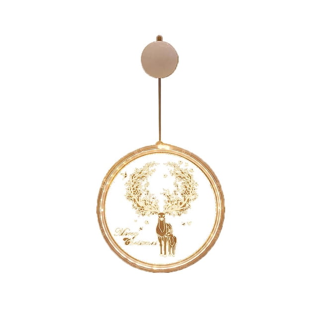 Luces navideñas decorativas colgantes, luces de hadas que funcionan con pilas, compatibles con paredes, ventanas, caminos, patios