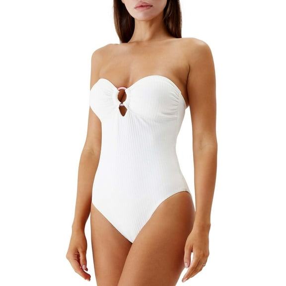 Melissa Odabash womens Barbuda One Piece Swimsuit, 42/6