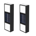 thumbnail image 1 of Popular!Luz de pared solar decoración al aire libre jardín patio hogar luz de pared impermeable arriba y abajo luminosa luz de pared decorativa al aire libre, 1 of 3