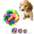 thumbnail image 4 of Juguete para perro gato Strade Fareast Limited Pelota redonda de goma con campana 5,5 cm 5 piezas, 4 of 8