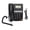 Black[cite: 1], variant on YAHHU Desktop Telephone Hotel Landline Phone Big Oval Button Home Corded Phone HD Caller Display Screen Wired Phone for Britain Black 8.27 inches / 21 cm[cite: 1]