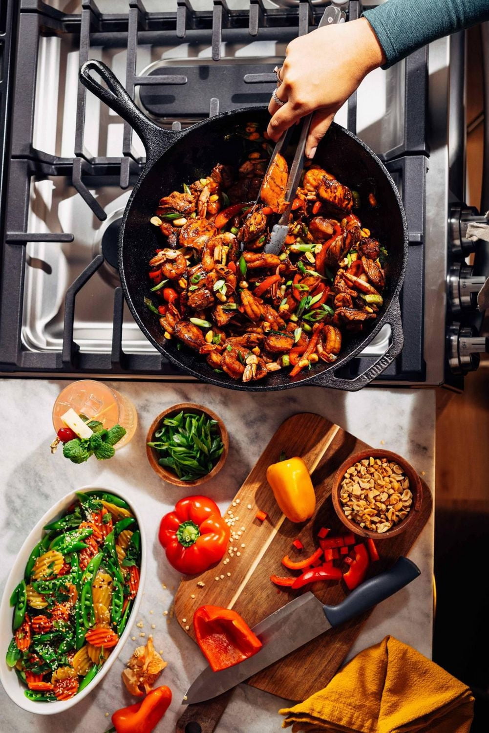 Lodge Chef Collection 12 Inch Chef Style Wok