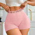 thumbnail image 2 of HKYNLAG Women's Boyshorts Panties Seamless High Waisted Boxer Briefs for Ladies Underwear Shorts Pink XL, 2 of 3