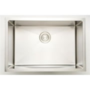 20 in. Rectangle CSA Approved 18 Gauge Stainless Steel Kitchen Sink