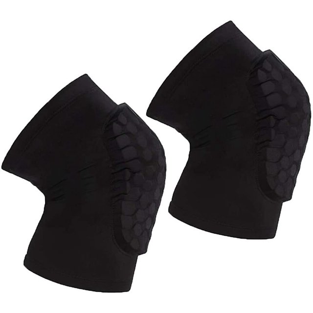 Knee Sve Pair Kneepad Pads Crasroof Antislip Basketball Leg Sve Protective Pad Support Guard Padded Breathable Compression Wear Hexpad - 2 Pac
