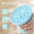 thumbnail image 3 of Kopmath Elevated Slow Feeder Cat Bowl, Stop Vomiting & Choking, Ceramic Cat Slow Feeder Bowl, Spill-Proof & Anti-Tipping, Easy to Clean, No Black Chin, Raised Cat Bowl Slow Feeder for Dry & Wet Food, 3 of 6