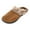 Brown, variant on isotoner Womens Recycled Microsuede Mallory Hoodback Slipper BLK-8/9