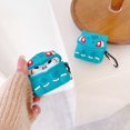 thumbnail image 2 of Compatible con funda AirPods 2/1, lindo dibujo animado 3D Kawaii divertido funda Airpods 1/2, llavero de silicona suave a prueba de golpes para niños y niñas, fundas compatibles con Airpods (Bulbasaur). ER, 2 of 5