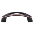 thumbnail image 2 of Top Knobs M1775 Verona 3" Center To Center Handle Cabinet Pull From The Nouv - Bronze, 2 of 2