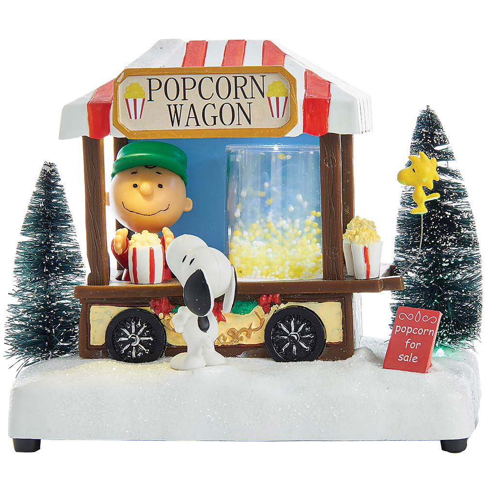 Set Peanuts Lighted Musical Popcorn Wagon With Batteries Walmart Com Set Peanuts Lighted Musical Popcorn Wagon With Batteries Walmart Com