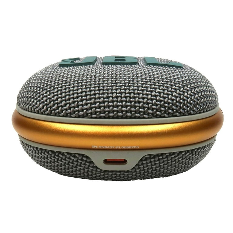 スピーカー・ウーファー JBL CLIP4 JBL Clip 4 - Ultra-portable Waterproof Speaker - Grey