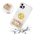 thumbnail image 5 of Funda para iPhone 12 PRO MAX con Brillo Líquido Flotante, Purpurina, Parachoques y Anillo Giratorio Soporte, 5 of 5