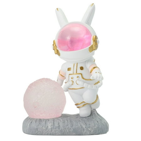 

Baby Room Night Lamp Decorative Bunny Astronaut Night Light Lamp Room Decor