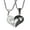 Black with 1 pair Socks, variant on Uloveido Stainless Steel Mens Womens Couple Pendant Necklace Love Heart Peddant Gifts for Mother, Present for Dad Mom (Gold) SN102"
