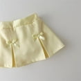 thumbnail image 3 of breaise Skirt Tutus Bow Pleated Skirt Fashion All Matching Baby Girls Uniform Bow Pleated Skort Infant Girls' Cute Skirts, 3 of 5