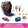 thumbnail image 3 of Zombaes Forever, Wild Vibes, Big Cat Un-Rescue Zombie Dolls & Accessories Deluxe Set, 2 Exclusive 3.5-inch Figures, 2 Pets & More, Kids Toys for Girls, 3 of 5