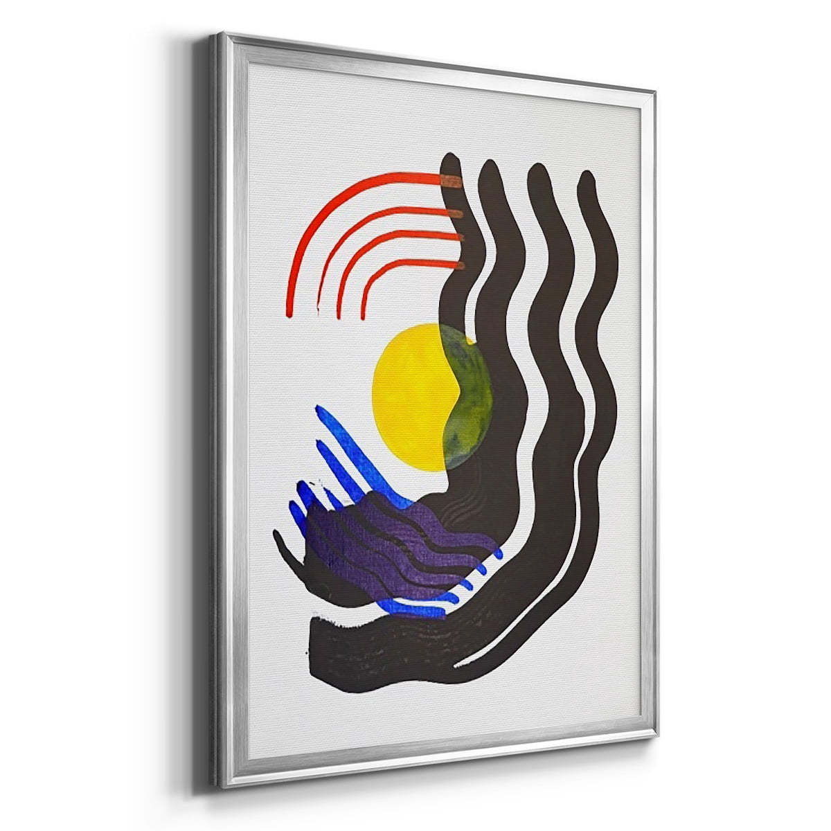 Shifting III Premium Framed Print, in Gold, Black, or Silver - Ready to Hang