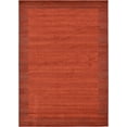 thumbnail image 1 of Unique Loom Del Mar Collection Tapis de Transition Contemporain, 8' x 11', Terre Cuite/rouge, 1 of 1