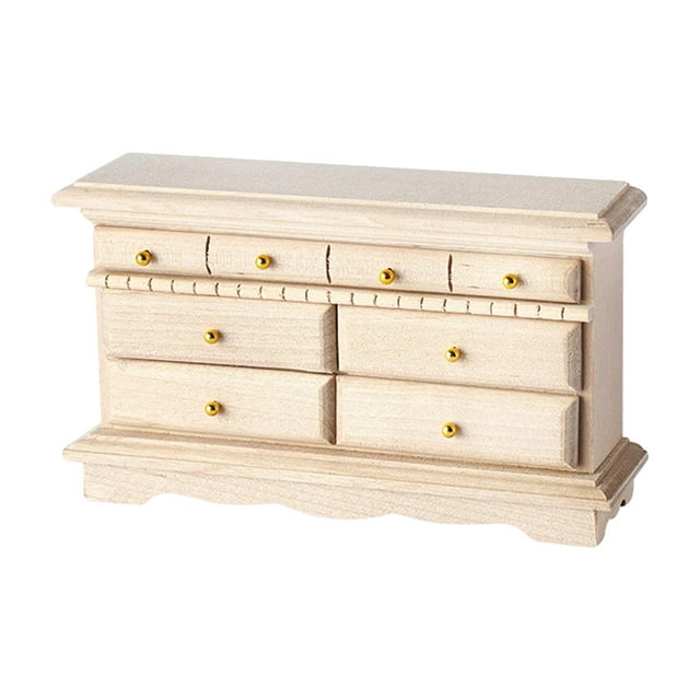 miniatura, pequeña sala de almacenamiento para muebles de a 1:12, juguete de simulación de decoración Sunnimix Gabinete en miniatura