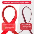 thumbnail image 3 of Golden Spike Collar for Dogs,With traction rope Spiked Dog Collar, Durable PU Leather Studded Dog Collar with Leash, Funny Mushrooms Rivet Small Puppy Pet Cat Adjustable Collar 1Pack, 3 of 6