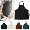 thumbnail image 2 of ZOUBAOQ Tablier de Cuisine Imperméable et Résistant à l'Huile pour Femmes, Mode Sans Manches, Tablier à Haute Influence, 2 of 8