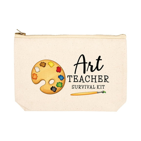 Koyal Wholesale Art Teacher Survival Kit Cosmetic Bags - 1-Pk